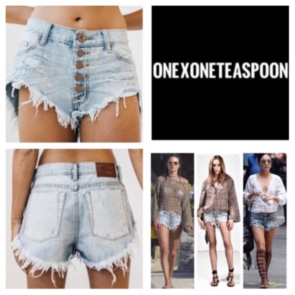 One Teaspoon Florence Rollers shorts